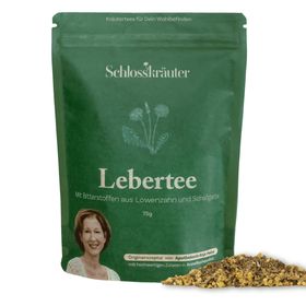 Schlosskräuter Lebertee mit Löwenzahn & Schafgarbe | Leber und Galle Tee | 100% natürliche Zutaten