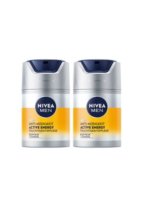NIVEA MEN Active Energy Feuchtigkeitspflege Gesichtscreme Koffein Guarana