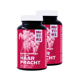 Nutori - HAAR PRACHT - Haarkapseln mit Biotin, Zink & Vitaminen