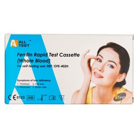 AllTest Ferritin Eisen Testkit 30 ng/mL Selbsttest für zu Hause