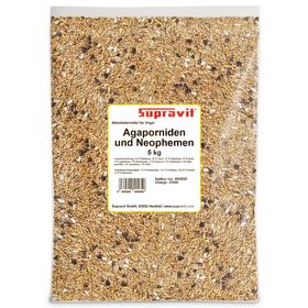 Supravit Agaporniden & Neophemafutter I abwechslungsreiche Mischung aus gesunden Körnern & Saaten
