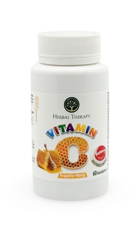 Herbal Therapy VITAMIN C 100 mg Propolis + Honig