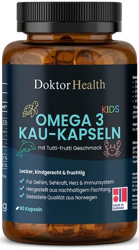 Doktor Health Omega 3 Kau Kapseln für Kinder