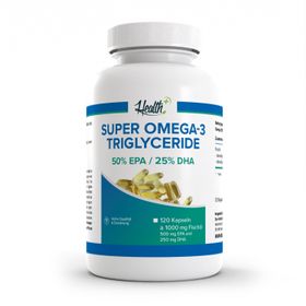 HEALTH+ SUPER OMEGA 3 TRIGLYCERIDE FISCHÖL