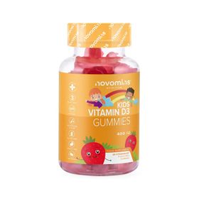Novomins Vitamin-D-Gummies für Kinder – 3-Monats-Vorrat