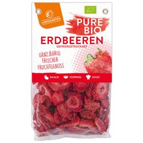 Landgarten - Bio Erdbeeren gefriergetrocknet
