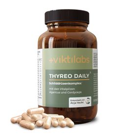 Viktilabs Thyreo Daily: Alle essentiellen Bausteine für deine Schilddrüsen-Hormonproduktion