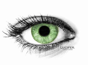 LUCIFER Itself Green - nicht dioptrische grüne Linsen