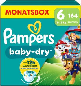 Pampers Baby Dry Gr.6 Extra Large 13-18kg MonatsBox