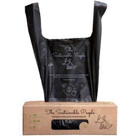 Bio Hundekotbeutel 160 Stück mit Henkel - The Sustainable People