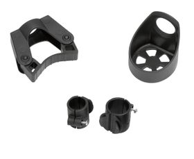 Stockhalter Stockhalterung Stockhalterset für Rollator und Rollstuhl