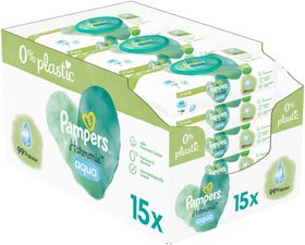 Pampers - Vorteilspack Feuchttücher "Aqua"