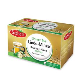 SELEN Grüner Tee Linde-Minze