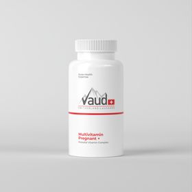 Vaud® Schwangerschaft Vitamine | Multivitamin für Schwangere | 60 Kapseln | Hergestellt in Schweiz