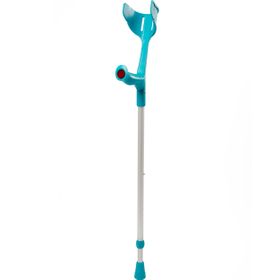 Pulox Magic-Soft - Krücke mit Soft-Grip - Einzeln (1 Stk.) in Türkisblau