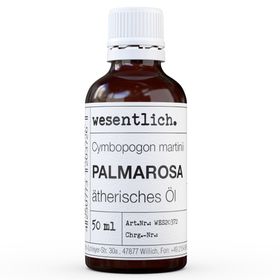 Palmarosa - ätherisches Öl von wesentlich.