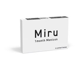Miru 1 month Menicon  sphärisch Monatslinse 8,3 3er -1,75