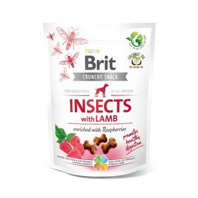 Brit Care Dog - Crunchy Cracker - Insects with Lamb enriched with Raspberries