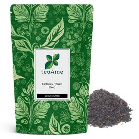 tea4me Earl Grey-Traum Schwarztee mit Bergamotte-Geschmack
