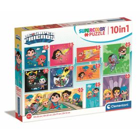 clementoni Puzzle dc Super Friends 10v1