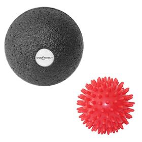 Sporttrend24 ø Massageball Iall + ø Faszienball