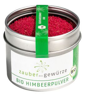 Zauber der Gewürze Bio Himbeer Fruchtpulver