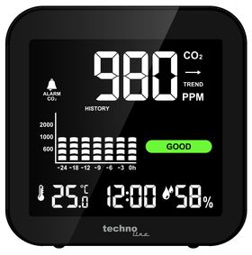 techno line CO₂-Messgerät WL 1025