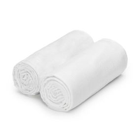 T-TOMI Mulltücher EXCLUSIVE COLLECTION White + White