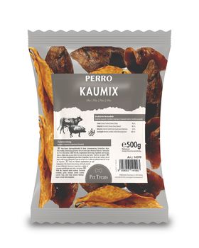 PERRO Kaumix Natur - abwechslungsreicher Kausnack für Hunde