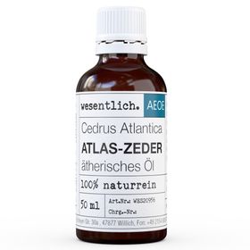 Atlas-Zedernholzöl - ätherisches Öl von wesentlich.