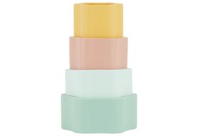 BIECO Stapelturm Blume Tropical Vibes 4-teilig