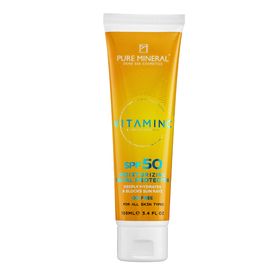 Pure Mineral - Feuchtigkeitsspendender Gesichtsschutz SPF50