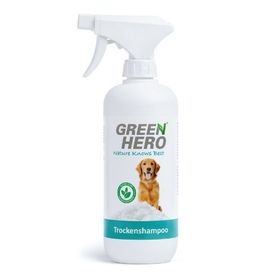 GreenHero Trockenshampoo für Hunde und Katzen