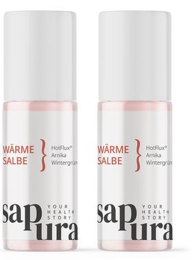 Wärmesalbe Roll-On - Wärmebalsam Muskelverspannung Nacken Schulter | SAPURA®