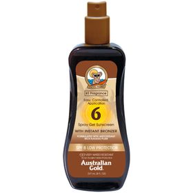 Australien Gold SPF 6 spray gel bronzer