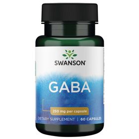 Swanson, GABA (Gamma-Aminobuttersäure), glutenfreie Kapseln
