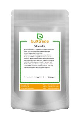 buXtrade Natriumcitrat Pulver