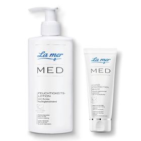 La mer MED Sparset Feuchtigkeitslotion + Hand Protection Balm