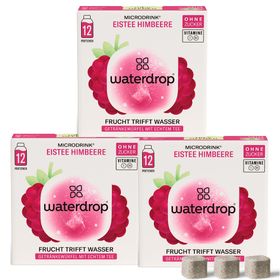 waterdrop® Eistee Trio Himbeere