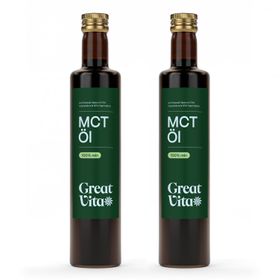 GreatVita MCT Öl auf Kokosölbasis C8 & C10 Fettsäuren