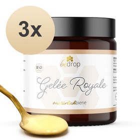 bedrop Vorteilsset: Bio Gelée Royale Frisch - pur im 3er Set