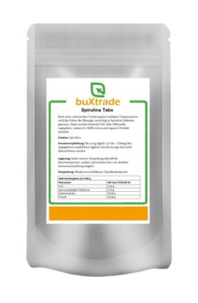 buXtrade Spirulina Tabs