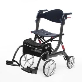 2 in 1 Rollator SPRING VARIO mit Rollstuhl Funktion | Bescomedical