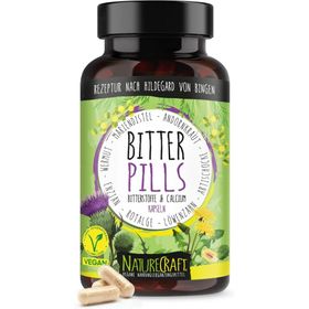 NatureCraft Bitter Pills – Hochdosierte Bitterstoff-Kapseln