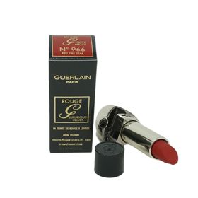Guerlain Rouge G Luxurious Velvet Metal Lipstick Shade Lippenstift No 966 Red Fire Star