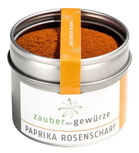 Zauber der Gewürze Paprika rosenscharf