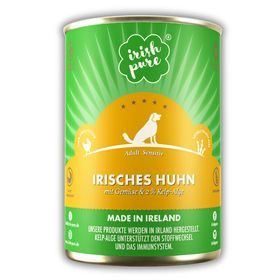 Irish Pure Hunde-Nassfutter Adult – Irisches Huhn mit Gemüse