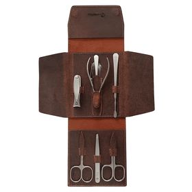 Niegeloh Solingen Etui Modell Texas L Braun - Made in Solingen