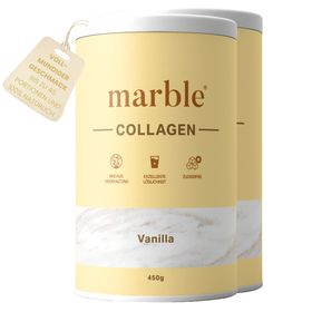 marble© Collagen – Vanilla | Kollagenpeptide mit natürlichem Aroma - Sparset