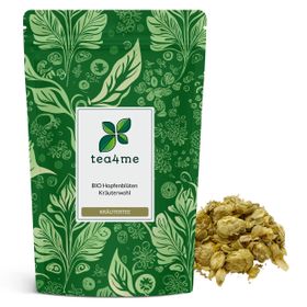 tea4me BIO Hopfenblüten (Hopfenzapfen Tee) Kräuterwohl